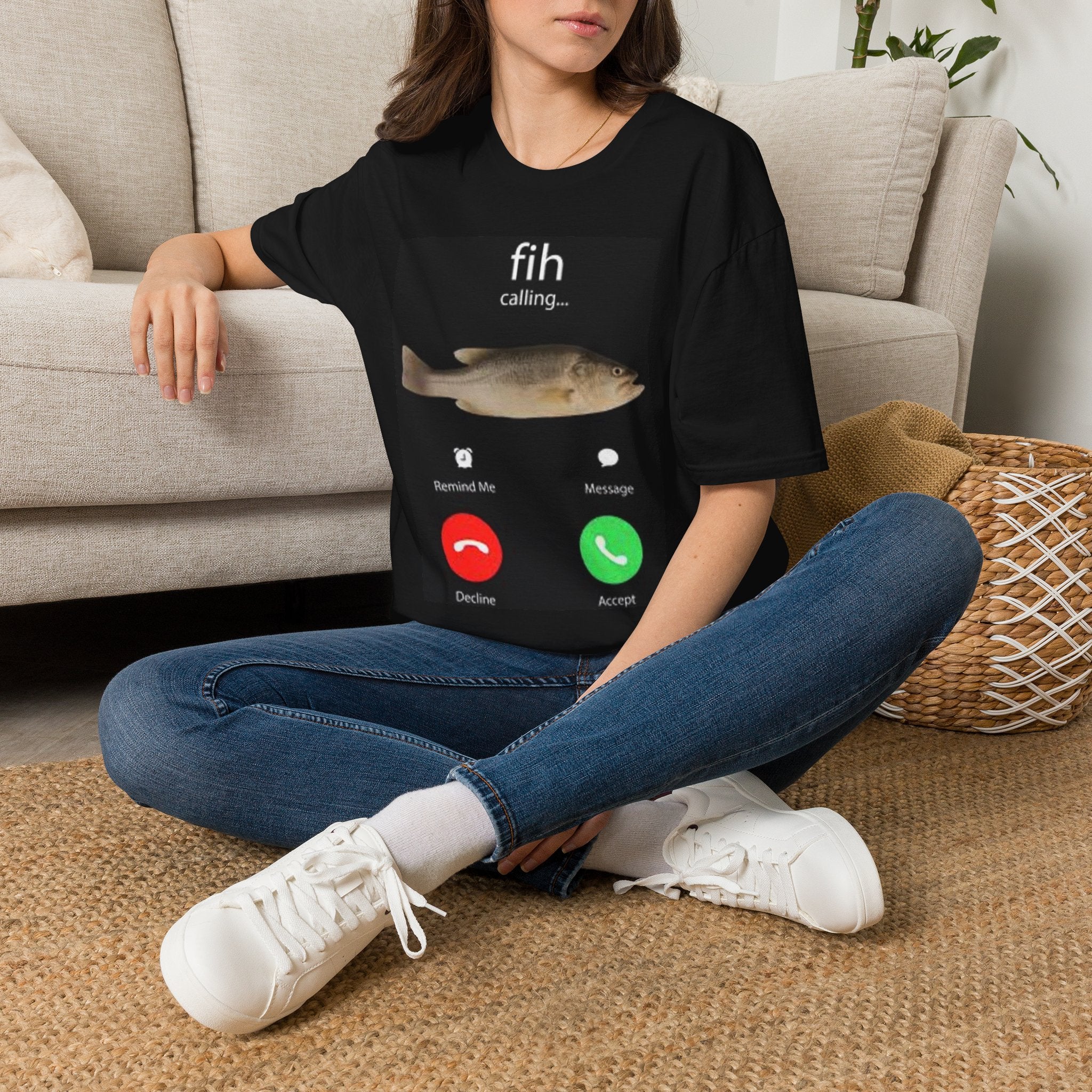 "Fih calling" T-shirt